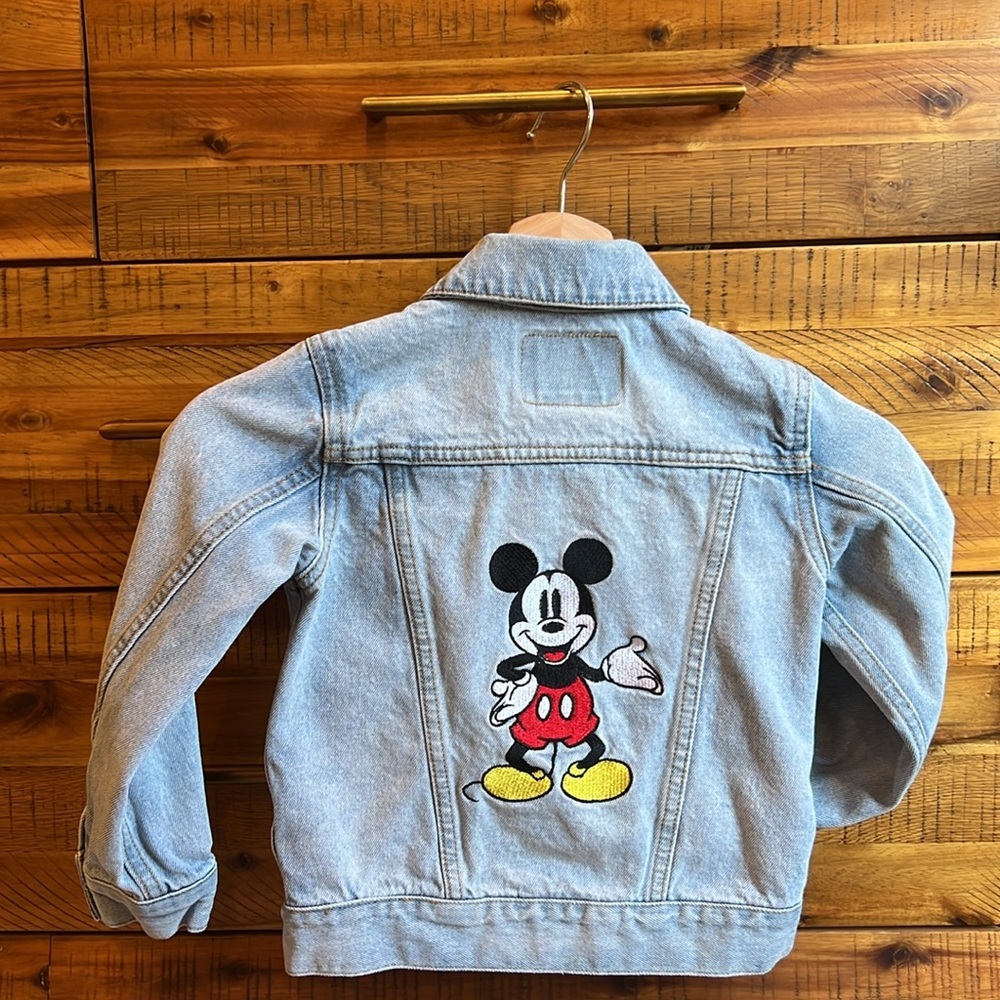 LEVI'S Little Boy's Mickey Mouse Denim Trucker Jacket